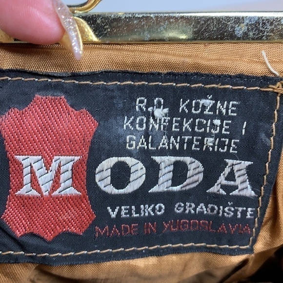 MODEA * made in Yugoslavia* Kisslock bag - Picture 8 of 9
